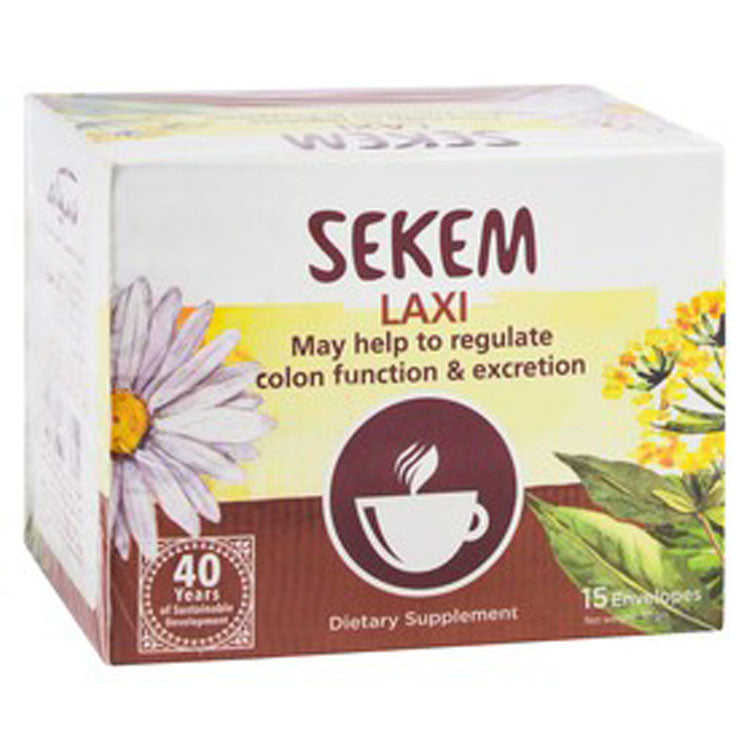 أكياس شاي سيكيم العشبي الملين (15 قطعة) - خالية من الإضافات الكيميائية