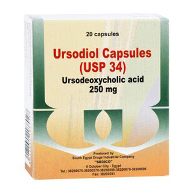 Ursodiol 250mg Ursodeoxycholic Acid