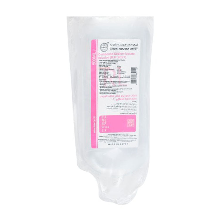 Ateco Sterile Compound Sodium Lactate for Intravenous Infusion - pyrogen free