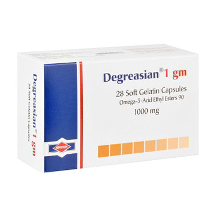 Degreasian 1000mg Omega-3 Acid Ethyl Esters 90 Supplement