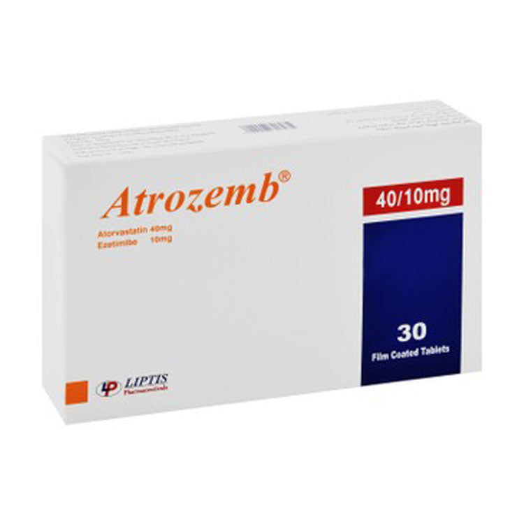 Atrozemb 40mg Atorvastatin & 10mg Ezetimibe
