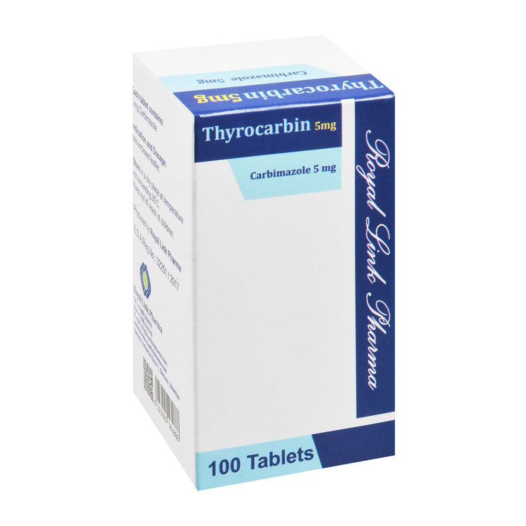 Thyrocarbin 5mg Carbimazole