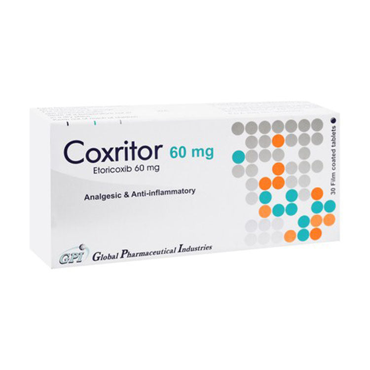 Coxritor 60mg Etoricoxib Analgesic & Anti-Inflammatory