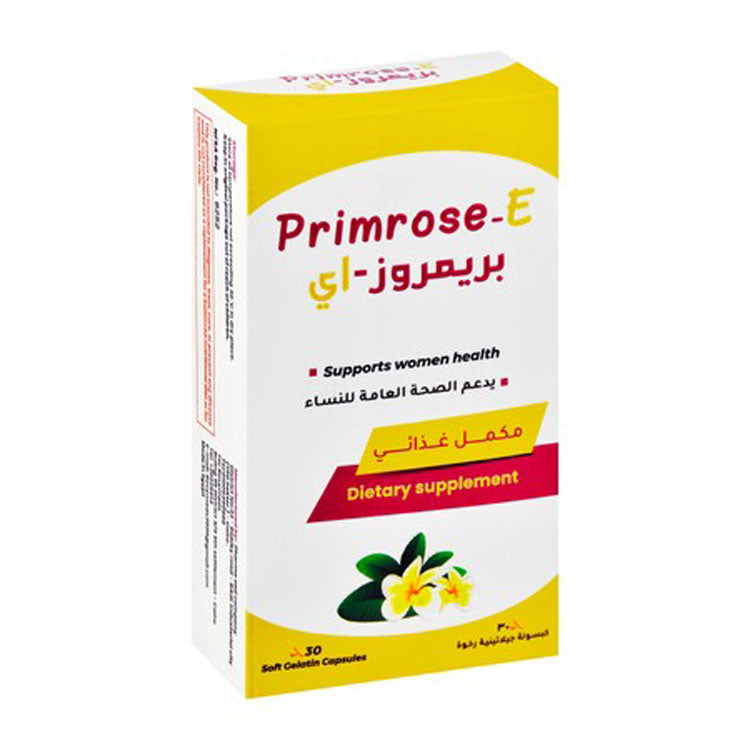 زيت زهرة الربيع المسائية 1000 ملغ، مكمل غذائي لدعم صحة المرأة مع فيتامين هـ