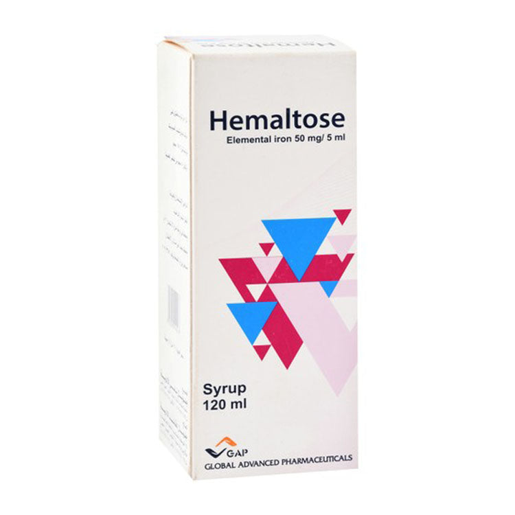 Hemaltose 50mg/5ml Iron Supplement Syrup