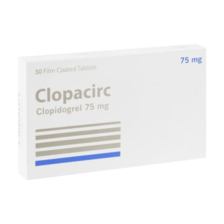 Clopacirc 75mg Clopidogrel