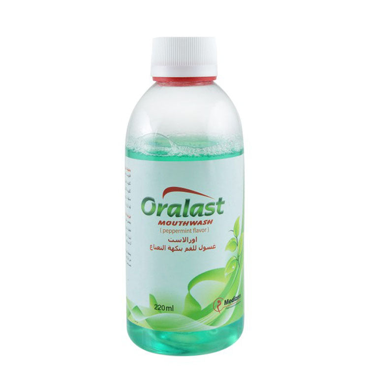 Oralast Mouthwash Peppermint Flavor