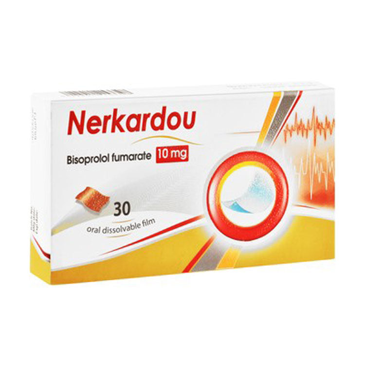 Nerkardou 10mg Bisoprolol Fumarate Oral Dissolvable Films