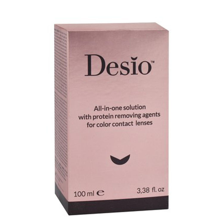 Desio All in One Cleansing & Hydrating Solution for Colored Contact Lenses