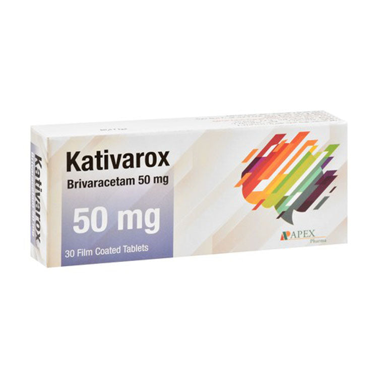 كاتيفاروكس 50 ملغ بريفاراسيتام
