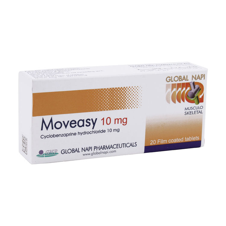 Moveasy 10mg Cyclobenzaprine Hydrochloride