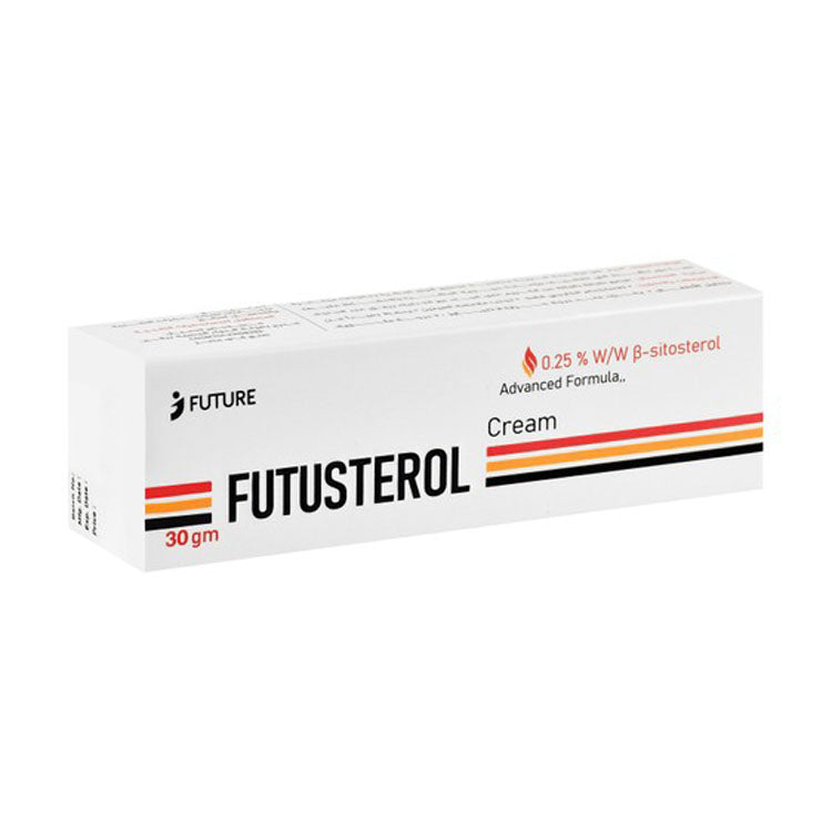 Futusterol 0.25% B-Sitosterol Soothing & Rejuvenating Cream for All Skin Types - parabens free 30 gr