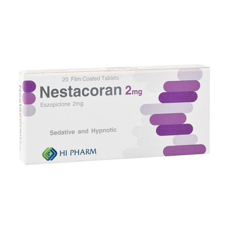 Nestacoran 2mg Eszopiclone Sedative & Hypnotic