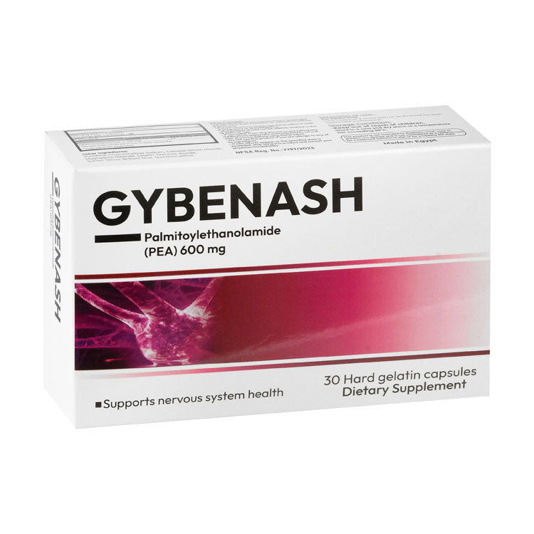 Gybenash 600mg Palmitoylethanolamide Nervous System Health Support Supplement