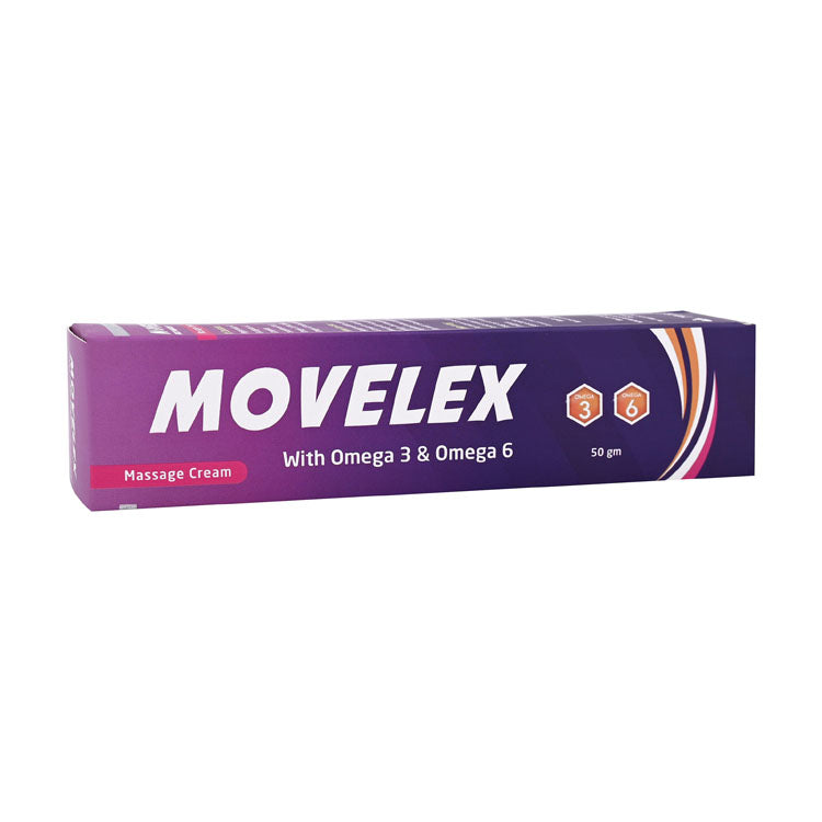Movelex Massage Cream with Omega 3 & 6