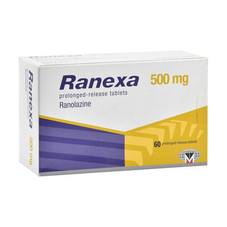 Ranexa 500mg Ranolazine