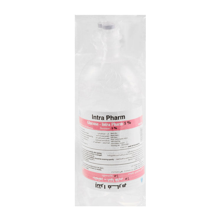 Dextrose Glucose 5% Injection Solution for Intravenous Infusion