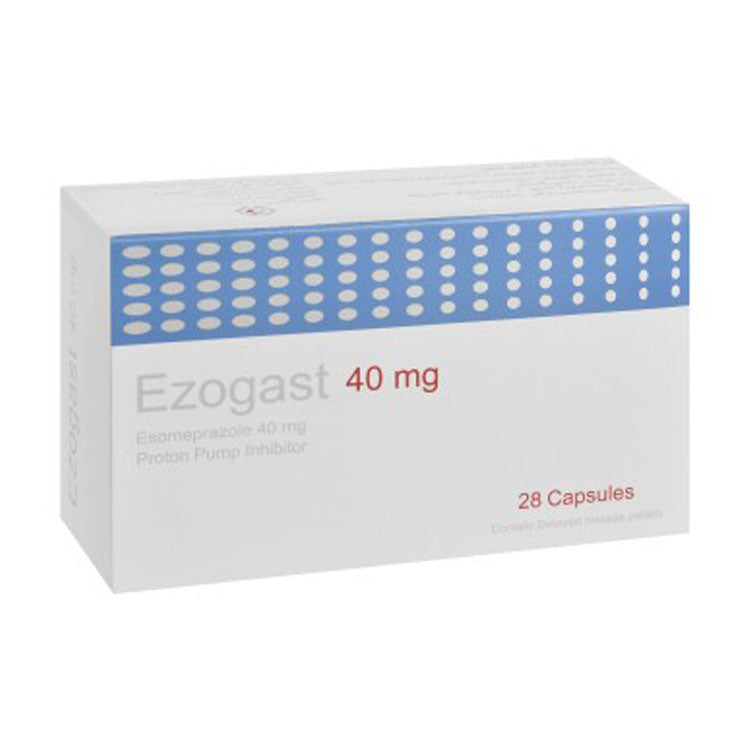 Ezogast 40mg Esomeprazole Proton Pump Inhibitor