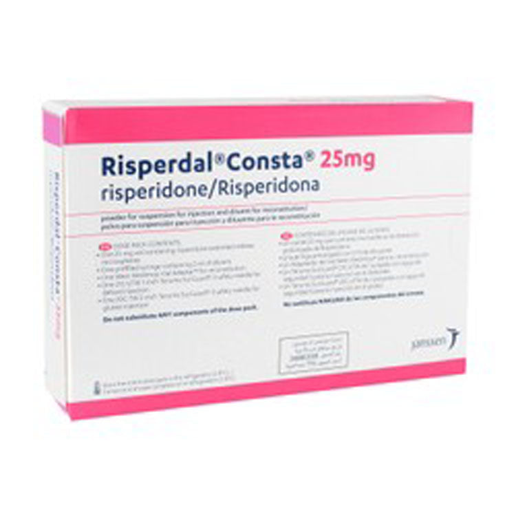 Risperdal Consta 25mg Risperidone Powder Suspension for Injection