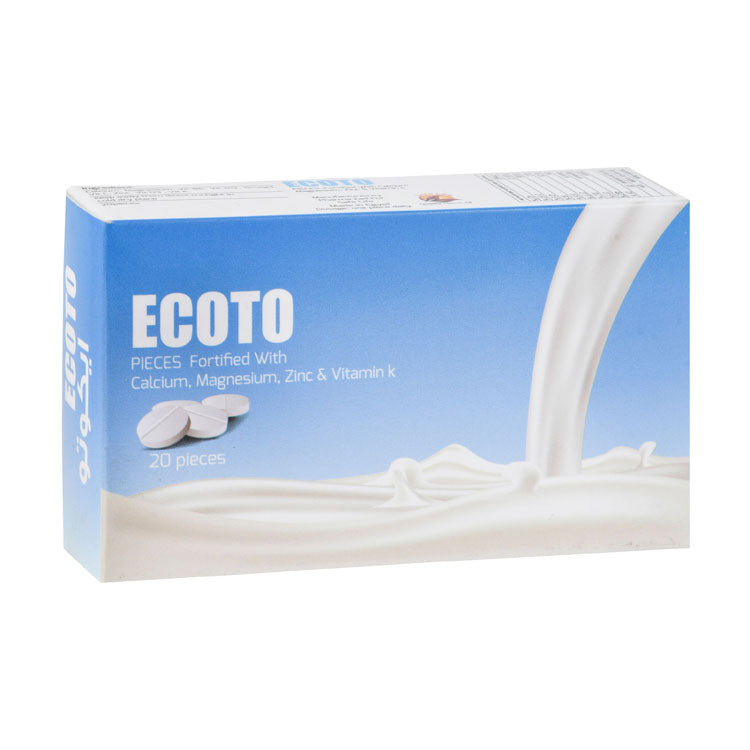 Ecoto Calcium Supplement with Magnesium, Zinc & Vitamin K