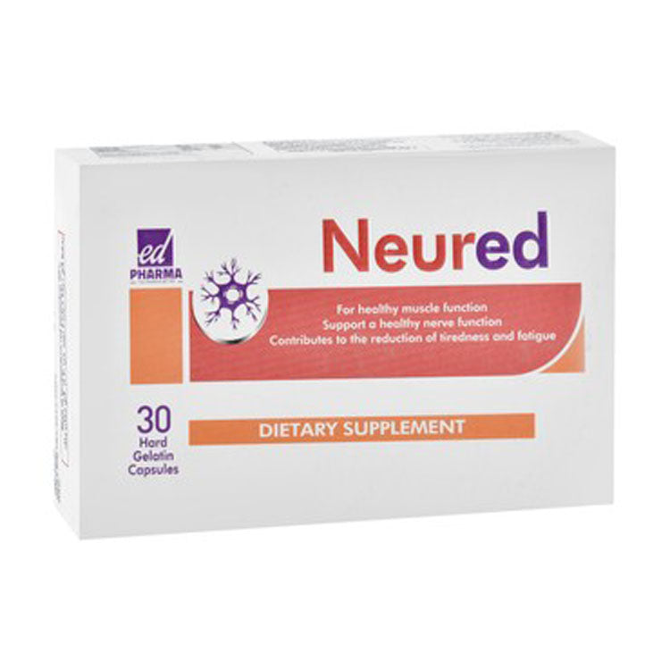 Neured Supplement for Tiredness, Muscle & Nerve Function Health 30 capsules