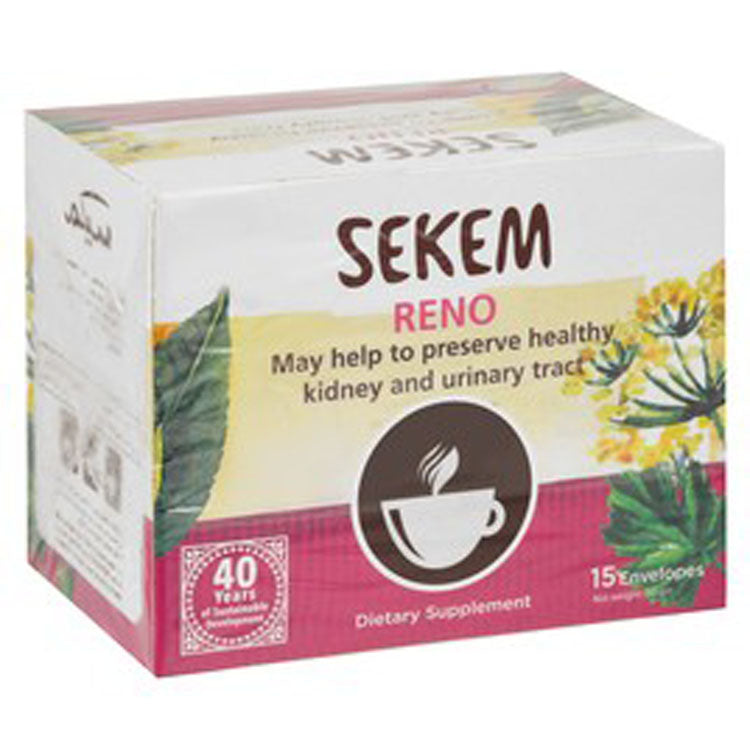 أكياس شاي أعشاب سيكيم رينو لدعم الكلى والمسالك البولية