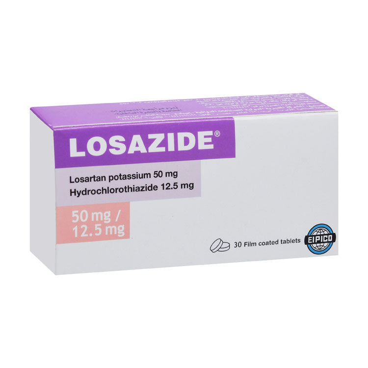 Losazide 50mg Losartan Potassium & 12.5mg Hydrochlorothiazide