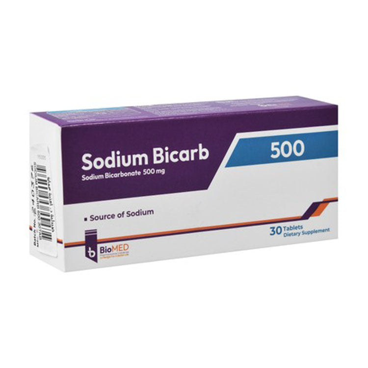 Sodium Bicarb 500mg Sodium Bicarbonate 30 tablets