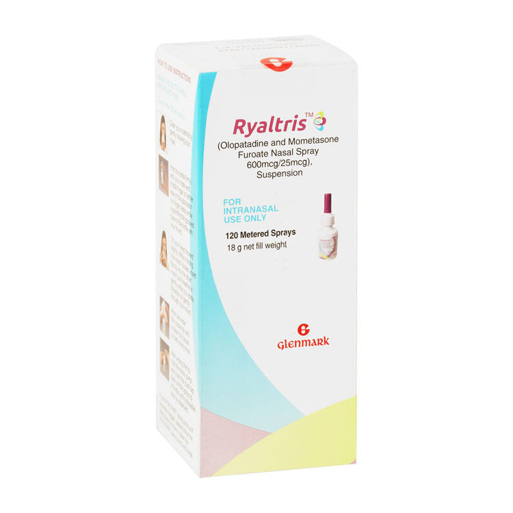 Ryaltris 600mcg Olopatadine & 25mcg Mometasone Furoate Metered Dose Nasal Spray