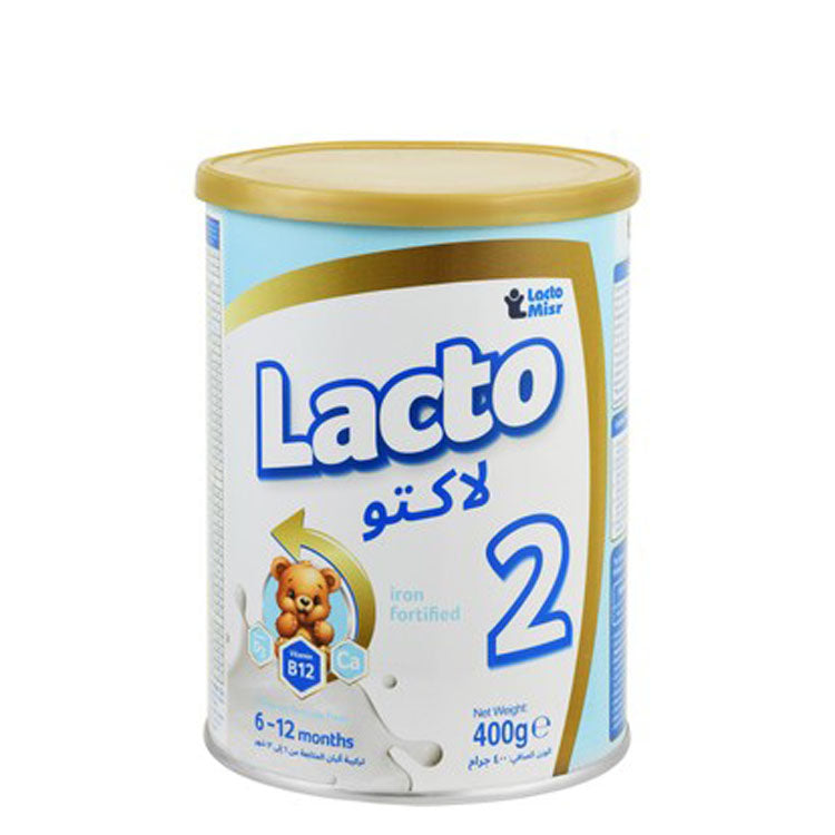 تركيبة حليب الأطفال لاكتو للمتابعة - المرحلة الثانية (من 6 إلى 12 شهرًا)