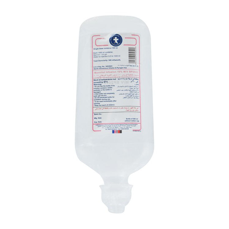 Sterile 10% Mannitol Solution for Intravenous Infusion - pyrogen free