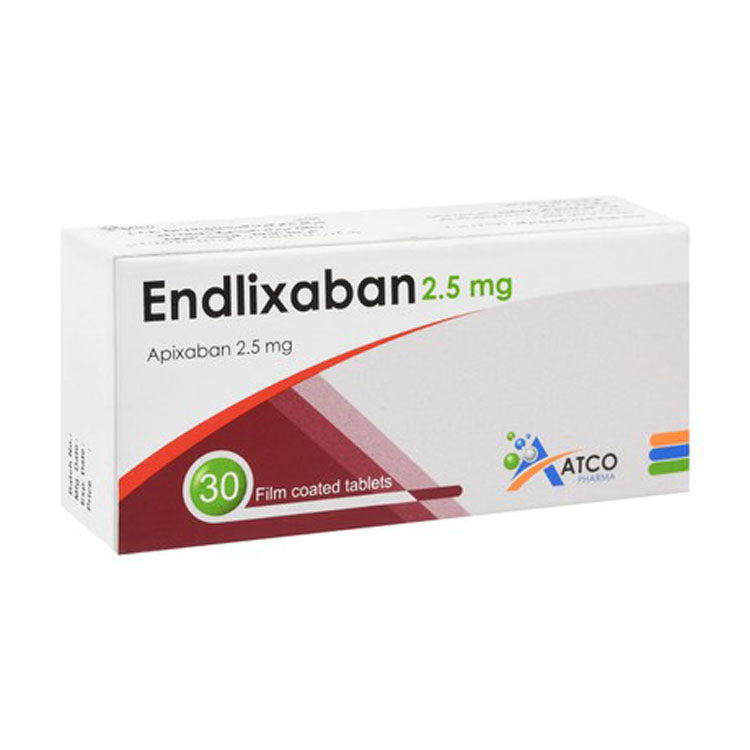 Endlixaban 2.5mg Apixaban