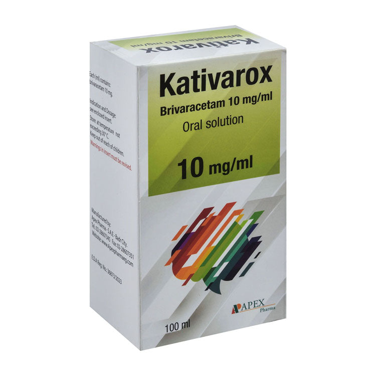 Kativarox 10mg/ml Brivaracetam Oral Solution
