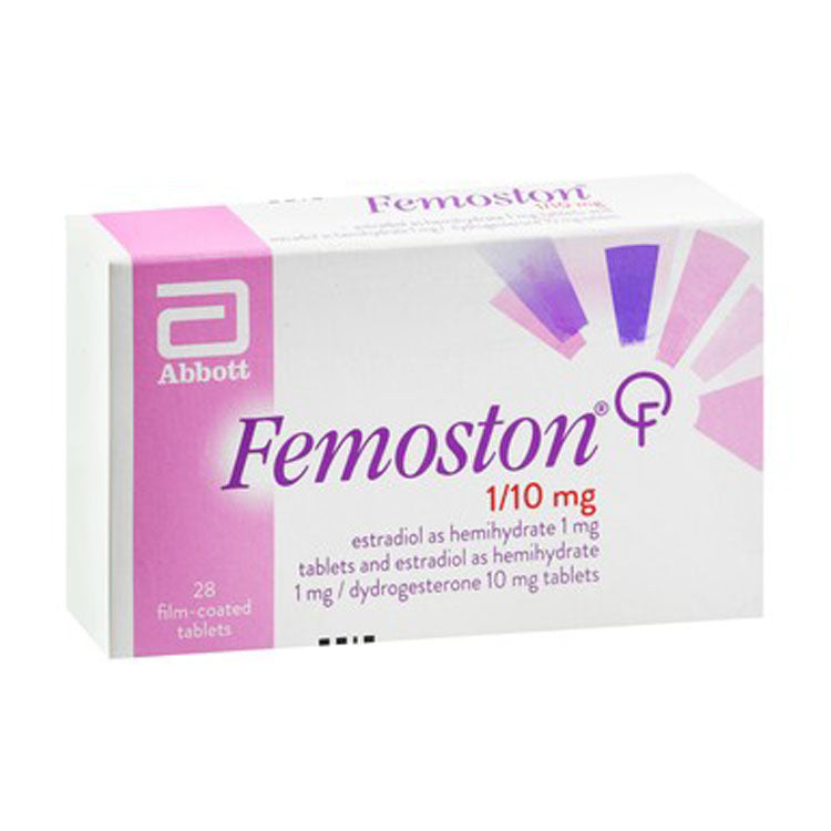 فيموستون 1 ملغ إستراديول هيميهيدرات و10 ملغ ديدروجستيرون