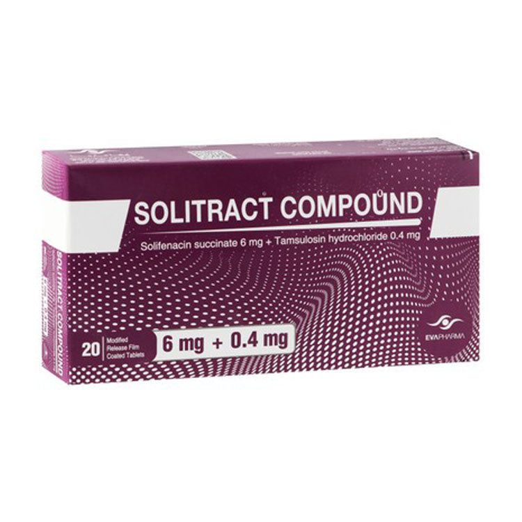 Solitract Compound 6mg Solifenacin Succinate & 0.4mg Tamsulosin Hydrochloride