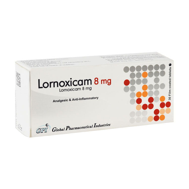 لورنوكسيكام 8 ملغ مضاد للالتهابات ومسكن للألم