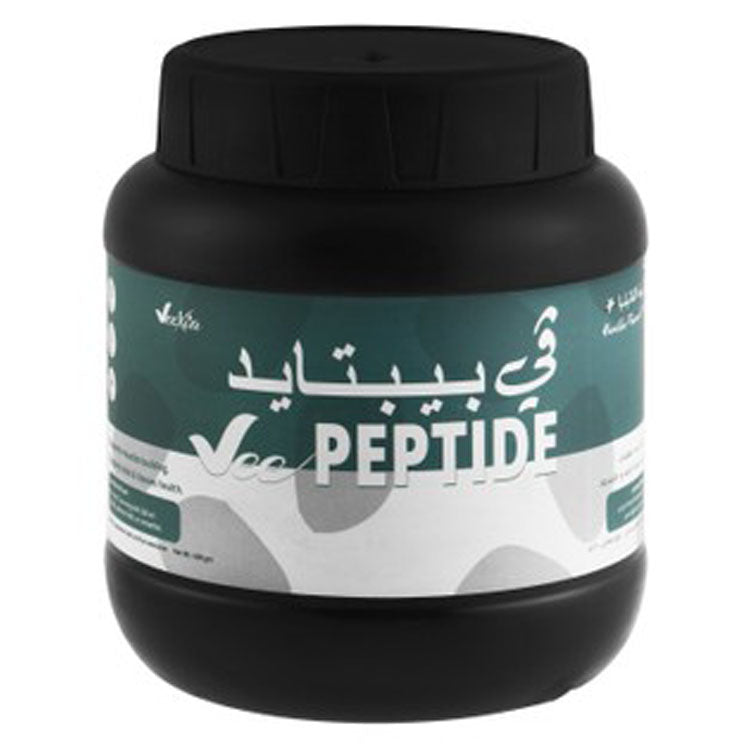 مسحوق مكمل غذائي بنكهة الفانيليا من فيكسيا في ببتيد، لبناء العضلات ودعم صحة الجلد والأنسجة - خالٍ من الكائنات المعدلة وراثيًا وخالٍ من الغلوتين