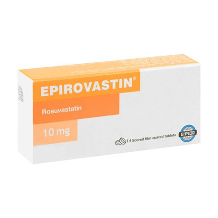 Epirovastin 10mg Rosuvastatin 14 tablets
