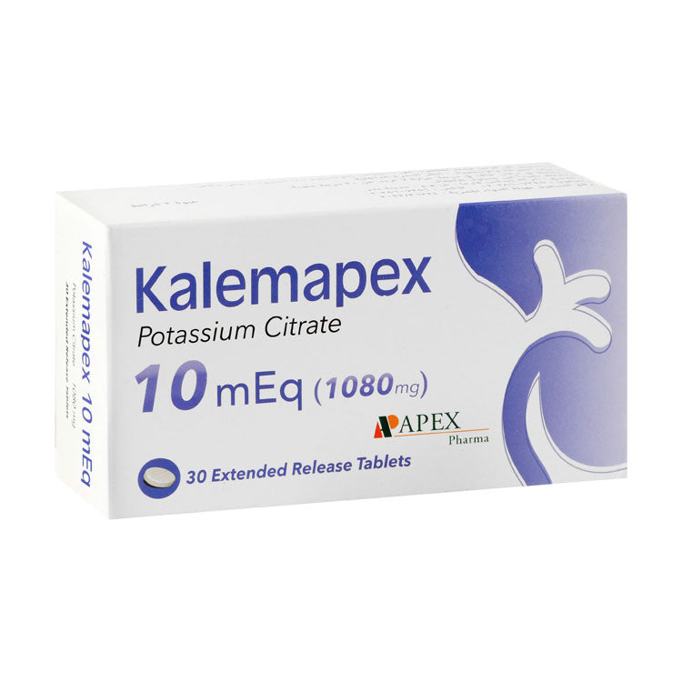 Kalemapex 1080mg Potassium Citrate