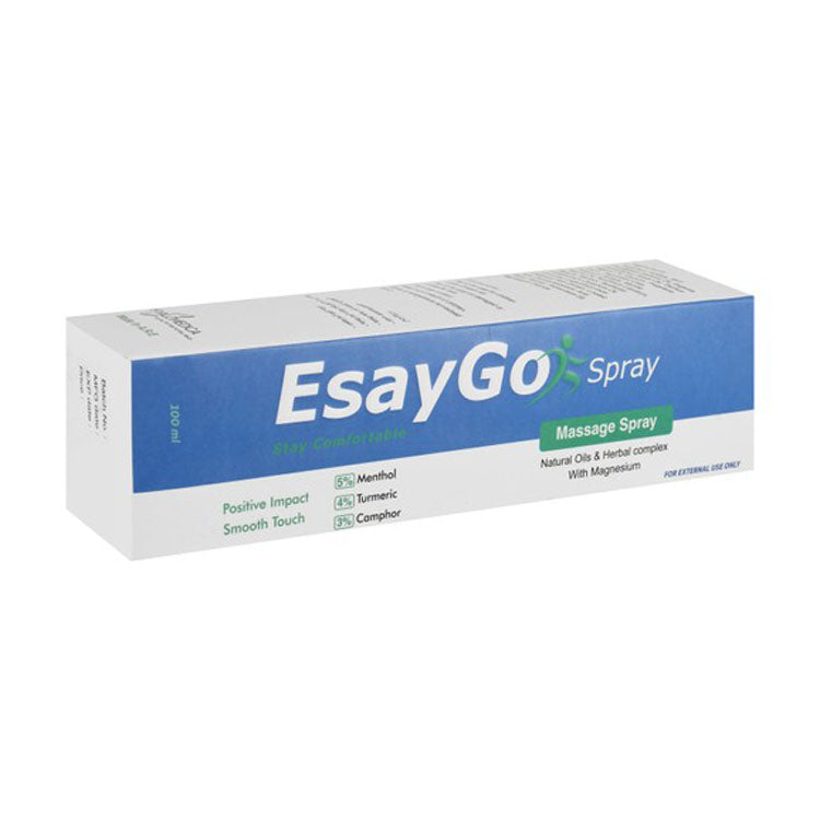 EsayGo Massage Spray with Natural Oils, Herbal Complex & Magnesium 100 ml