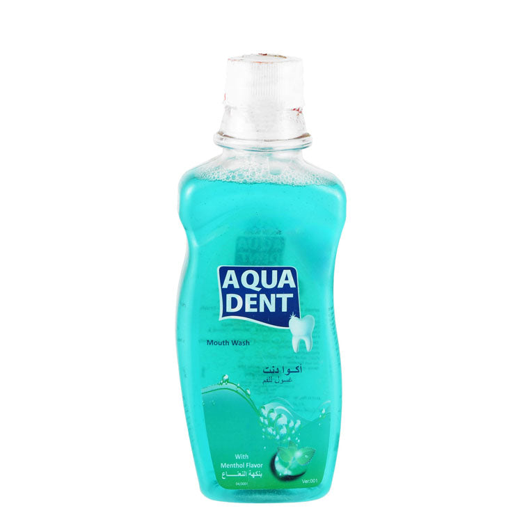Aqua Dent Mouthwash Menthol Flavor