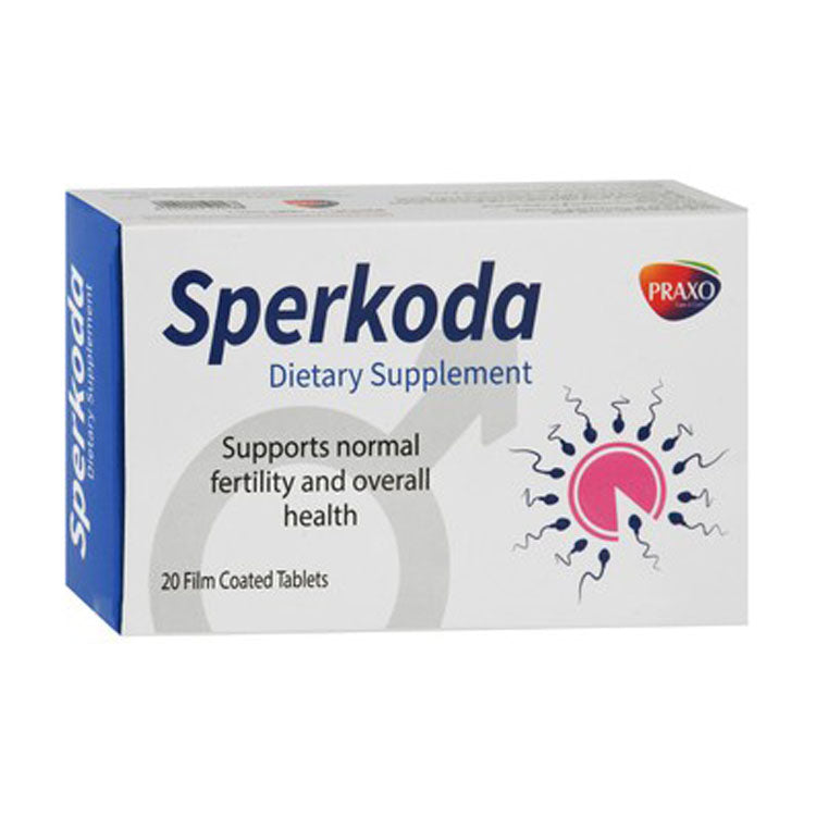 Praxo Sperkoda Normal Fertility & Overall Health Support Supplement 20 tablets