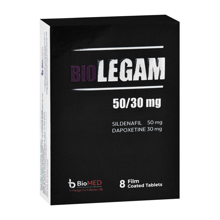 بيومد بيوليجام 50 ملجم سيلدينافيل و 30 ملجم دابوكستين