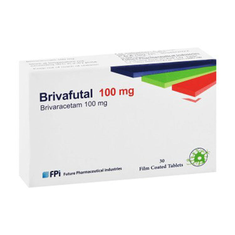 Brivafutal 100mg Brivaracetam 30 tablets