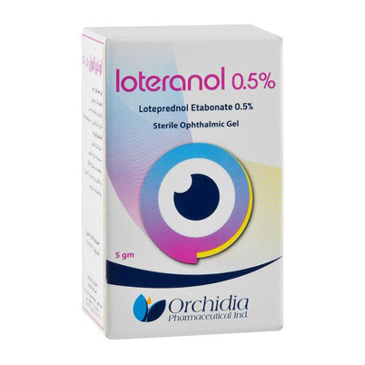 Loteranol Sterile 0.5% Loteprednol Etabonate Ophthalmic Gel 5 gr