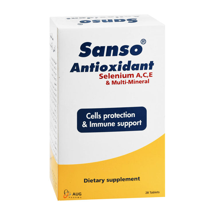 Sanso 15mcg Selenium Immune System, Cell Protection & Antioxidant Supplement with Vitamin A, C & E