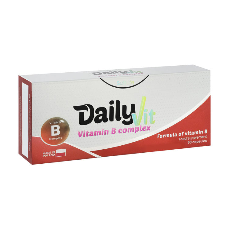 سوفي لايف دايلي فيت فيتامين ب المركب، لدعم وظائف الجهاز العصبي، الطاقة وإنتاج خلايا الدم الحمراء