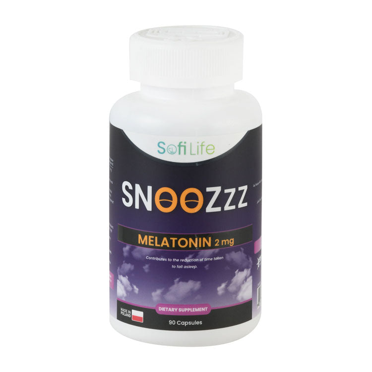 سوفي لايف سنوزز 2 ملجم ميلاتونين مكمل غذائي لدعم النوم