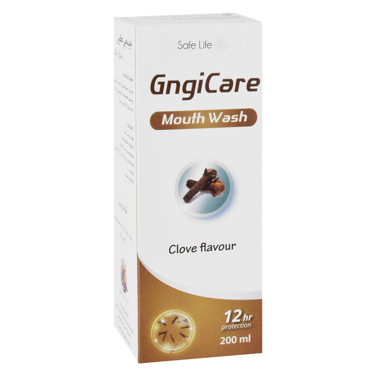 Safe Life GngiCare Mouthwash Clove Flavor