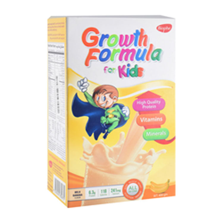 Biophe Growth Formula Kids Powder Supplement Banana Flavor 400 gr